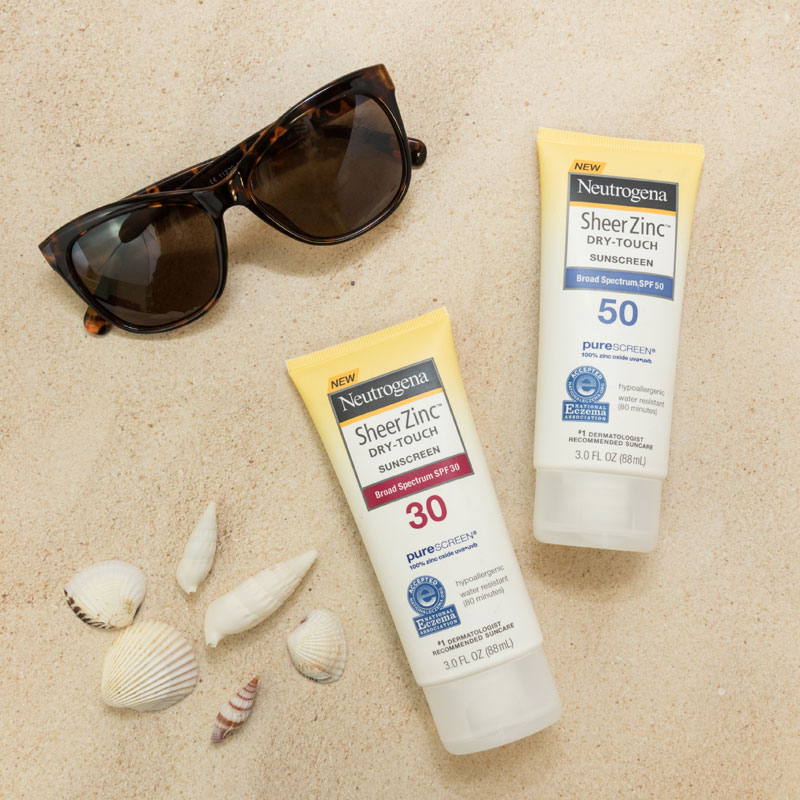 What I'm Excited About: Neutrogena Sheer Zinc Dry-Touch Sunscreen SPF 50 - FutureDerm
